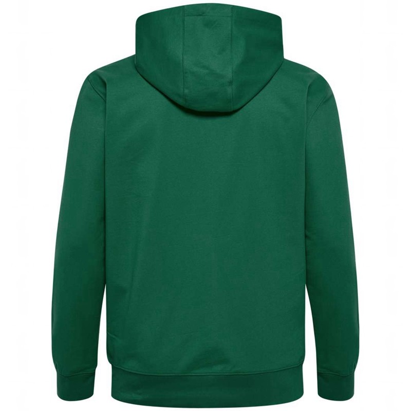 Pánské Mikina s Kapucí Hummel Go 2.0 Zip Zelene | 625275-882