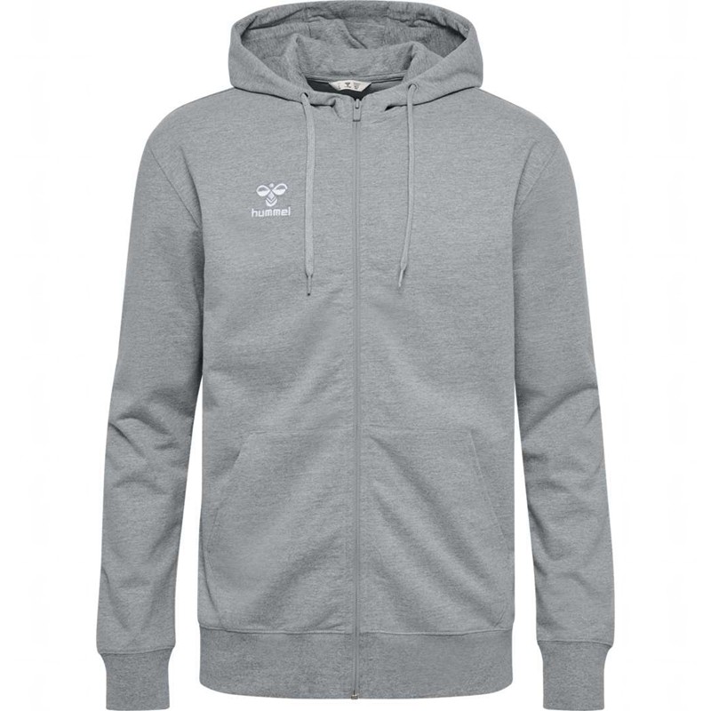 Pánské Mikina s Kapucí Hummel Go 2.0 Zip Šedé | 209486-743