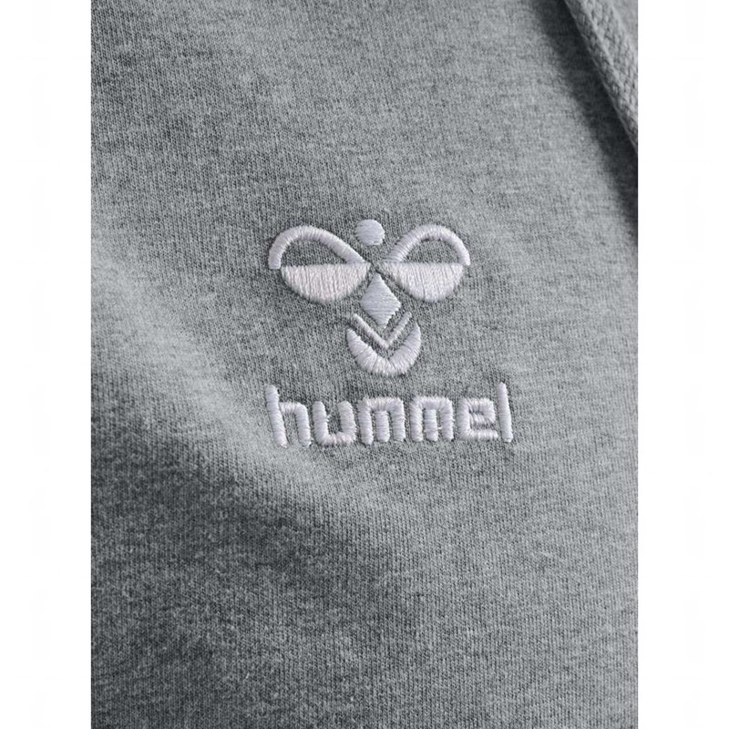 Pánské Mikina s Kapucí Hummel Go 2.0 Zip Šedé | 209486-743