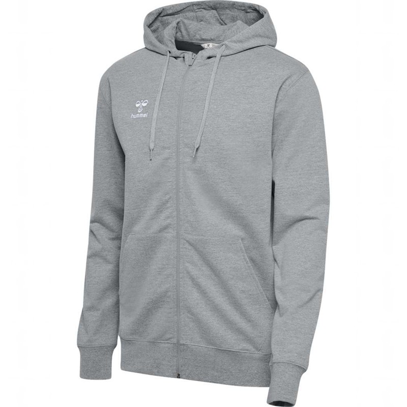 Pánské Mikina s Kapucí Hummel Go 2.0 Zip Šedé | 209486-743