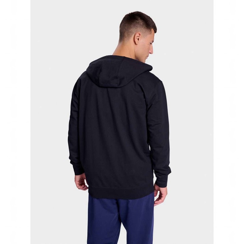 Pánské Mikina s Kapucí Hummel Go 2.0 Zip Černé | 045483-206