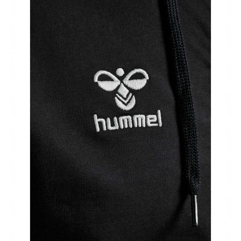 Pánské Mikina s Kapucí Hummel Go 2.0 Zip Černé | 045483-206
