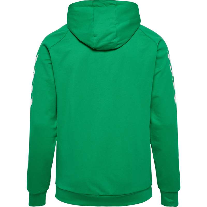 Pánské Mikina s Kapucí Hummel Go Cotton Zelene | 750848-943