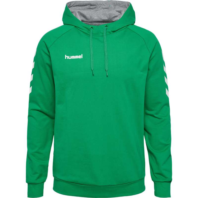 Pánské Mikina s Kapucí Hummel Go Cotton Zelene | 750848-943