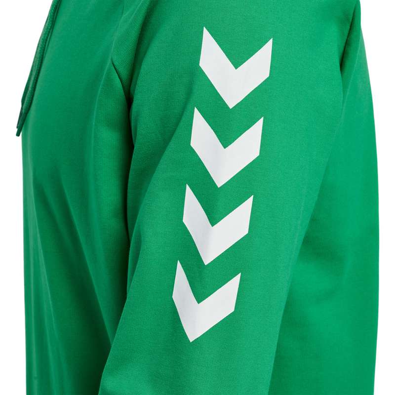 Pánské Mikina s Kapucí Hummel Go Cotton Zelene | 750848-943