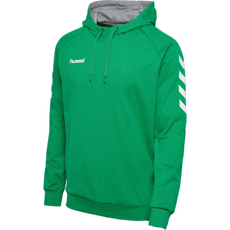 Pánské Mikina s Kapucí Hummel Go Cotton Zelene | 750848-943