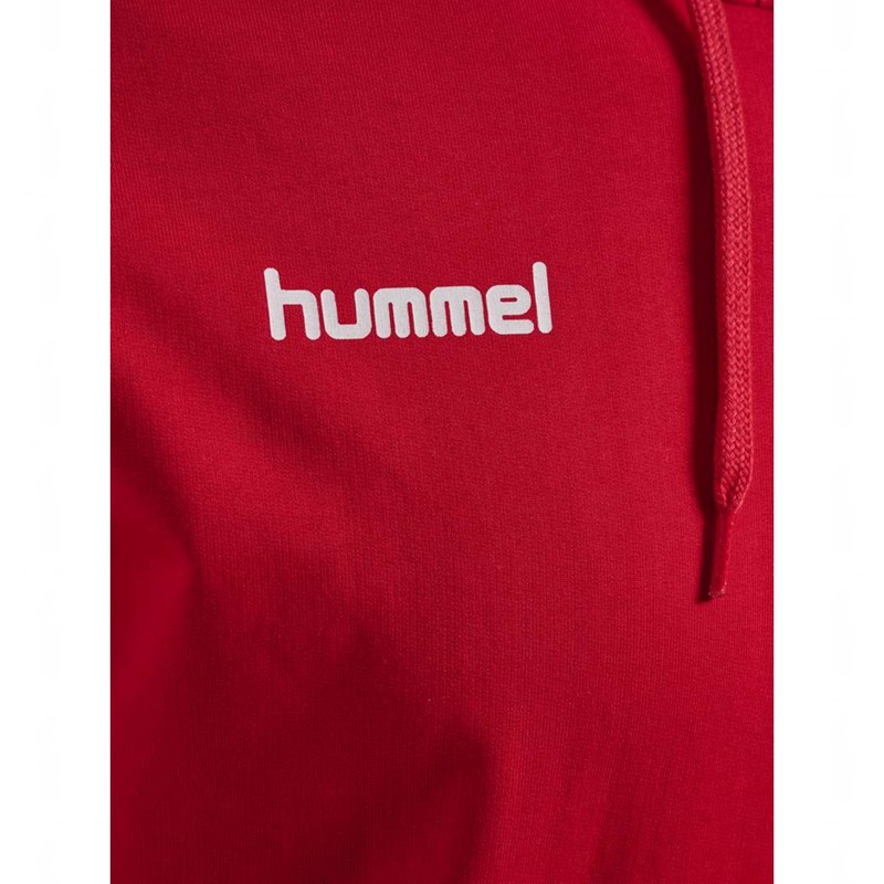Pánské Mikina s Kapucí Hummel Go Cotton Červené | 556979-284