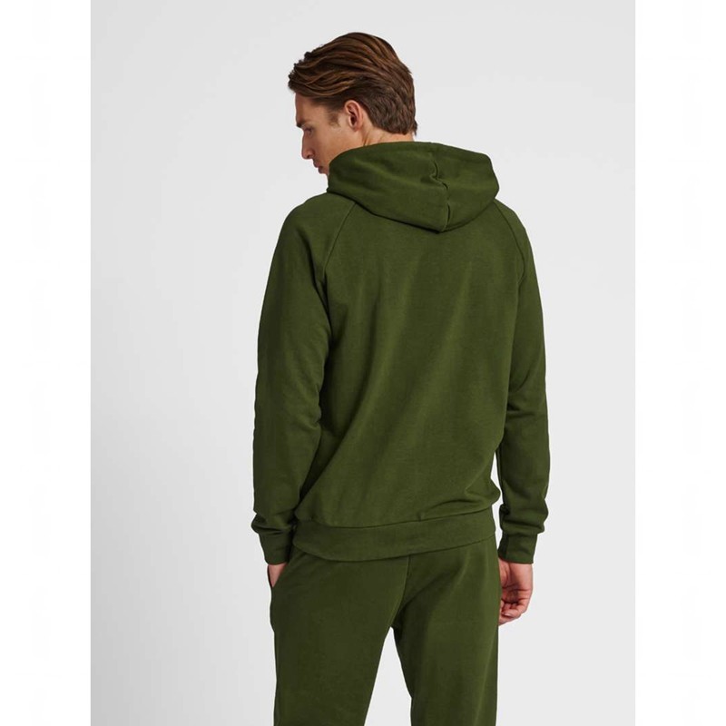 Pánské Mikina s Kapucí Hummel Isam 2.0 Zelene | 492890-592