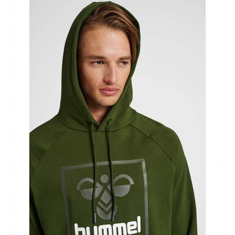 Pánské Mikina s Kapucí Hummel Isam 2.0 Zelene | 492890-592