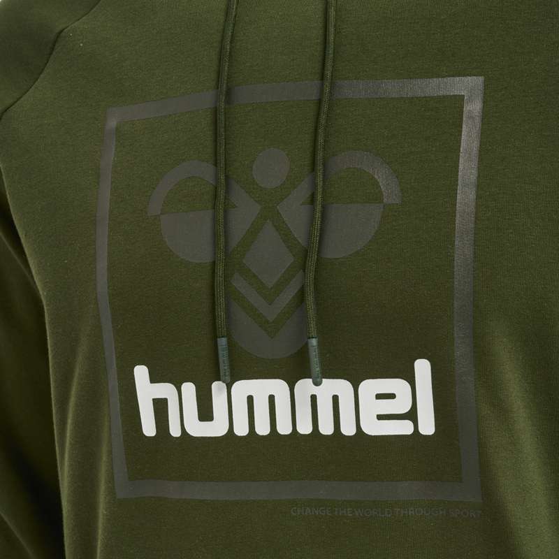 Pánské Mikina s Kapucí Hummel Isam 2.0 Zelene | 492890-592