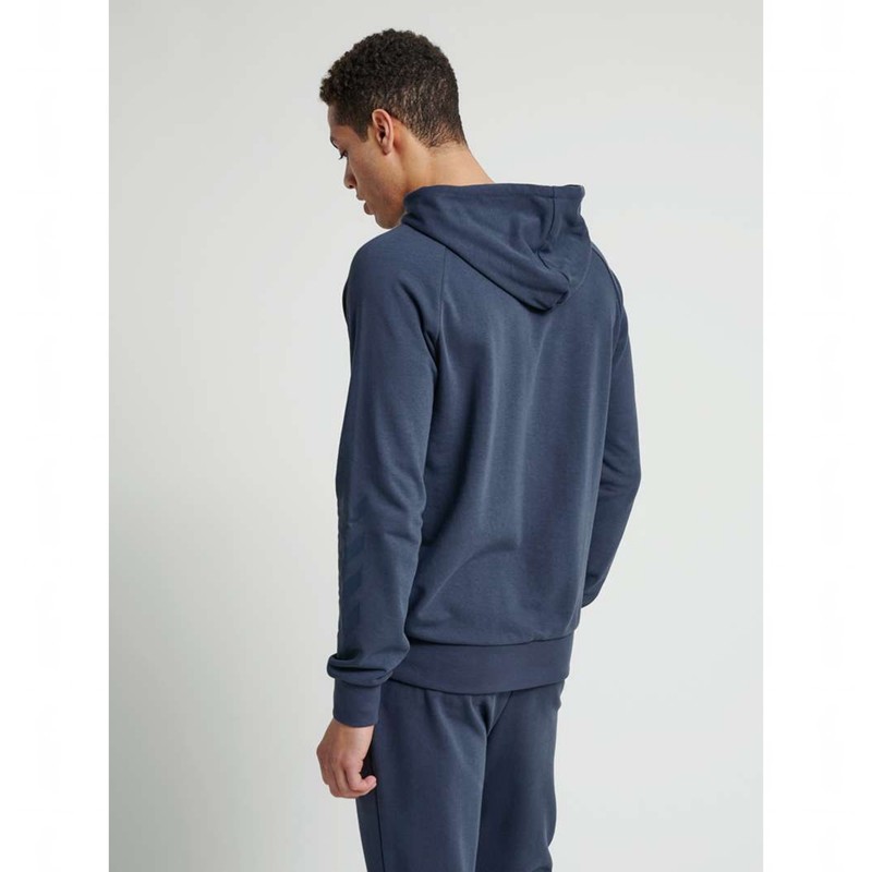 Pánské Mikina s Kapucí Hummel Isam Zip Tmavě Blankyt | 441359-069