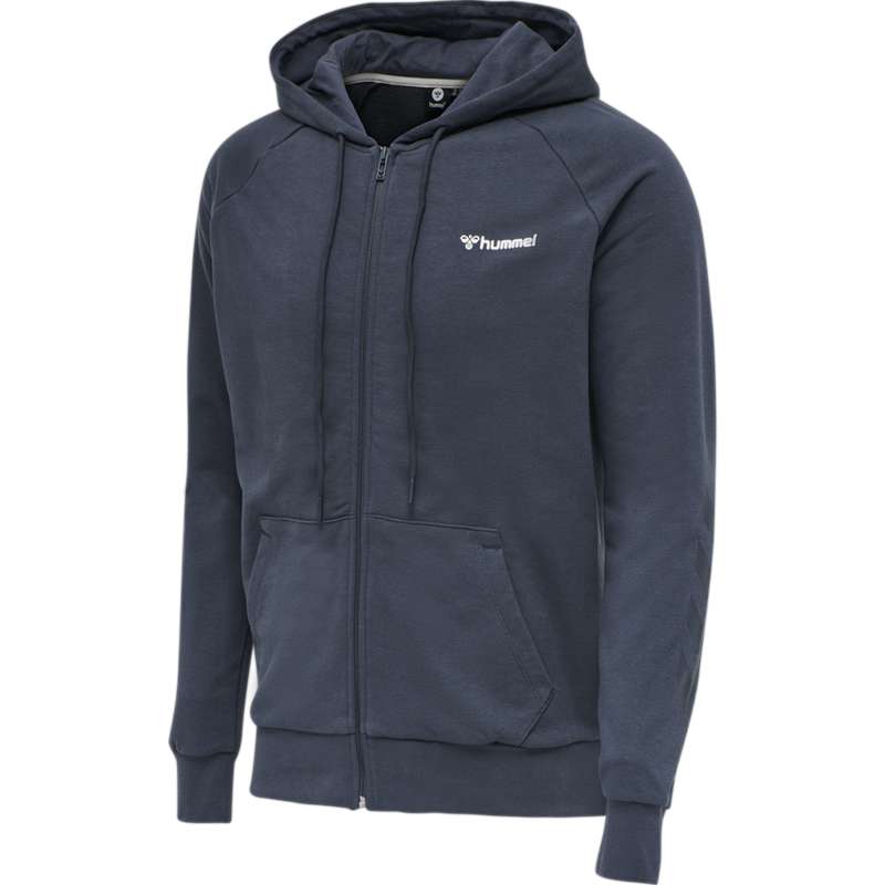 Pánské Mikina s Kapucí Hummel Isam Zip Tmavě Blankyt | 441359-069