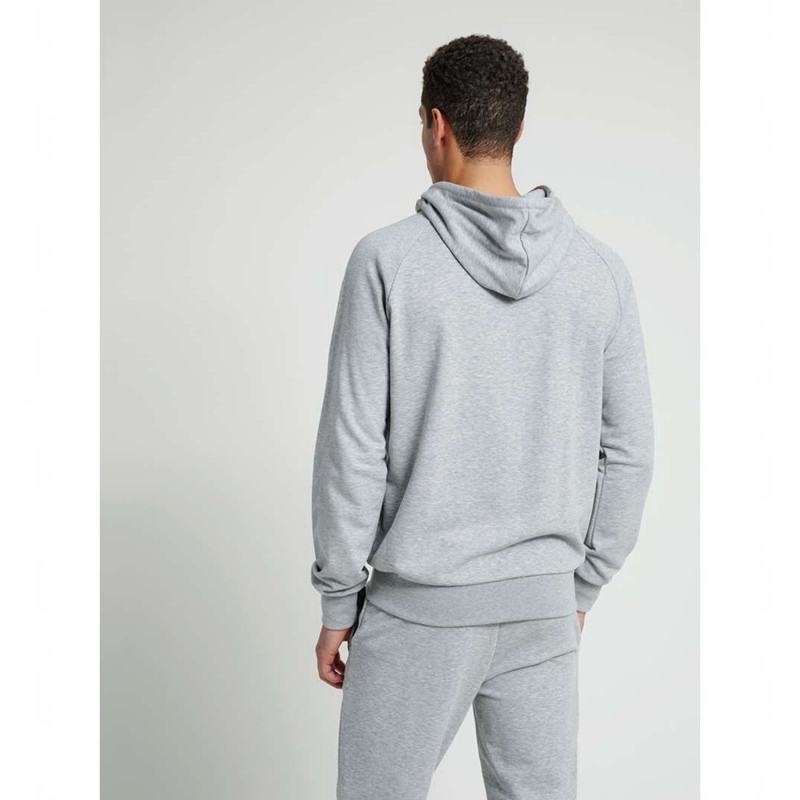 Pánské Mikina s Kapucí Hummel Isam Zip Šedé | 983124-535