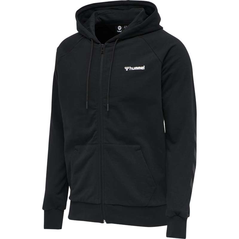 Pánské Mikina s Kapucí Hummel Isam Zip Černé | 459803-115
