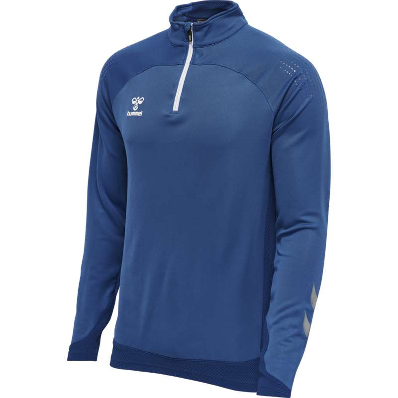 Pánské Mikina s Kapucí Hummel Lead Half Zip Blankyt | 531298-180