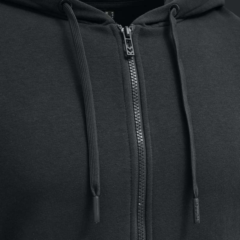 Pánské Mikina s Kapucí Hummel Legacy Zip Plus Černé | 478094-938