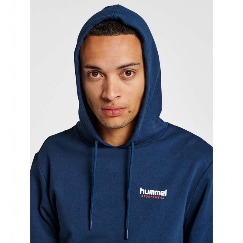 Pánské Mikina s Kapucí Hummel Lgc Austin Tmavě Blankyt | 422308-000