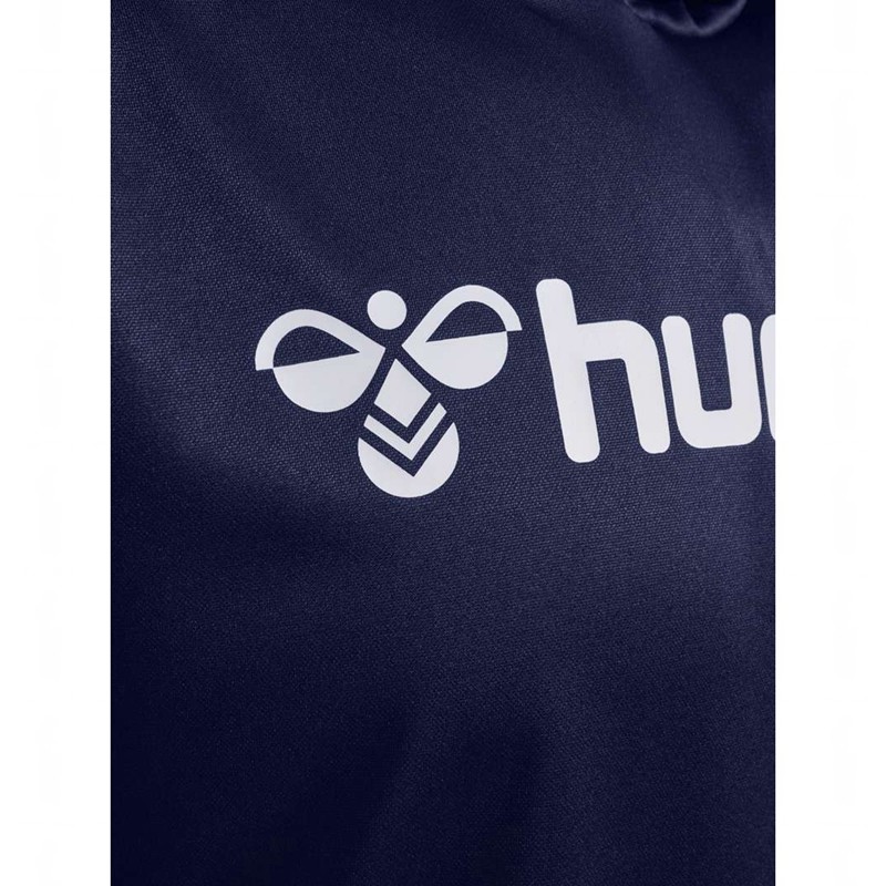 Pánské Mikina s Kapucí Hummel Logo Tmavě Blankyt | 871564-079