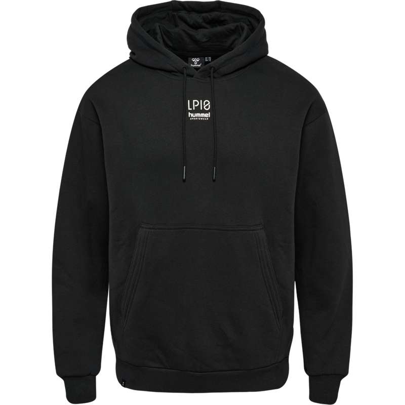 Pánské Mikina s Kapucí Hummel Lp10 Boxy Sweat Černé | 344676-963