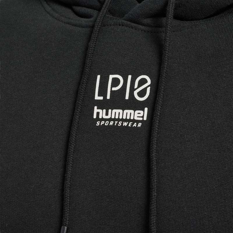 Pánské Mikina s Kapucí Hummel Lp10 Boxy Sweat Černé | 344676-963