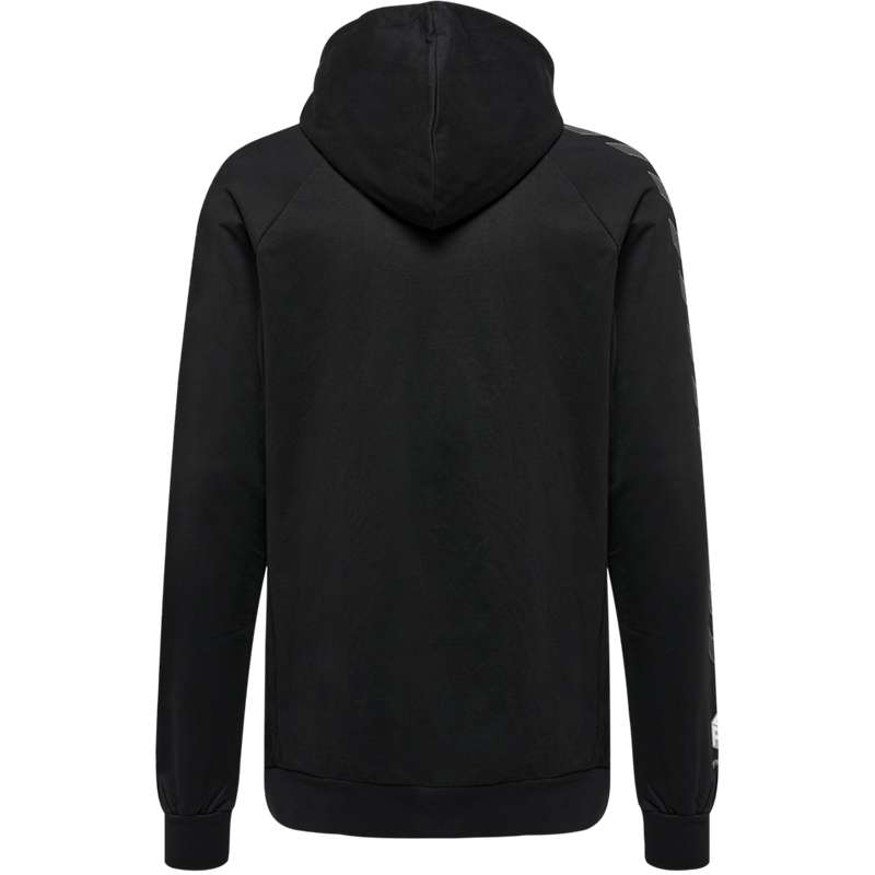 Pánské Mikina s Kapucí Hummel Move Grid Cotton Černé | 847932-663