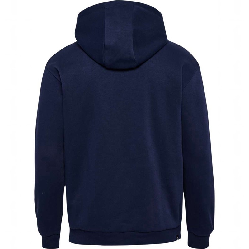 Pánské Mikina s Kapucí Hummel Mover Cotton Tmavě Blankyt | 062111-198