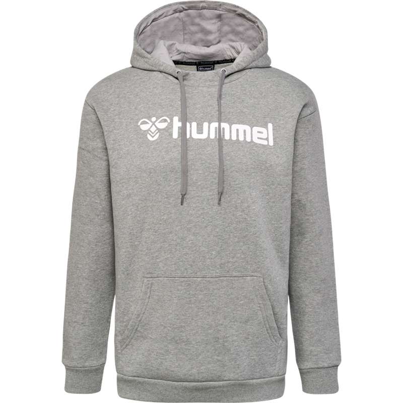 Pánské Mikina s Kapucí Hummel Mover Cotton Šedé | 356075-612