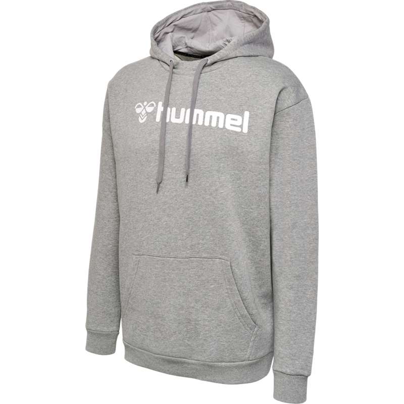 Pánské Mikina s Kapucí Hummel Mover Cotton Šedé | 356075-612