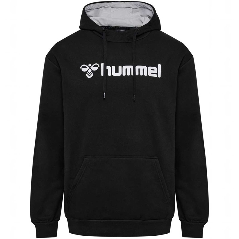 Pánské Mikina s Kapucí Hummel Mover Cotton Černé | 991701-954
