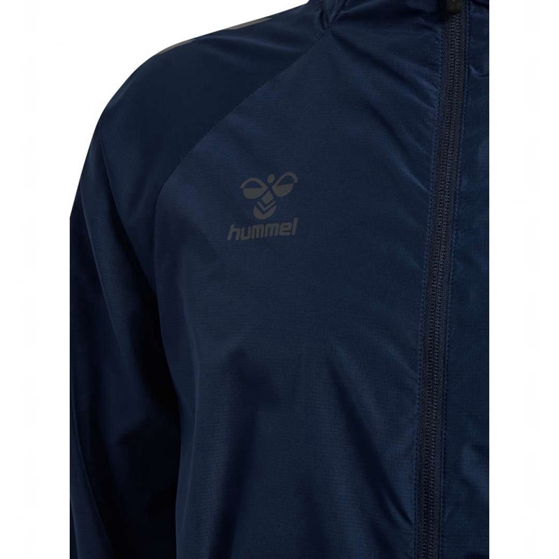 Pánské Mikina s Kapucí Hummel Pro Training Lightweight Tmavě Blankyt | 465233-077