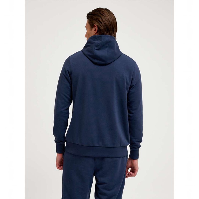 Pánské Mikina s Kapucí Hummel Pulse Sweat Tmavě Blankyt | 410809-054
