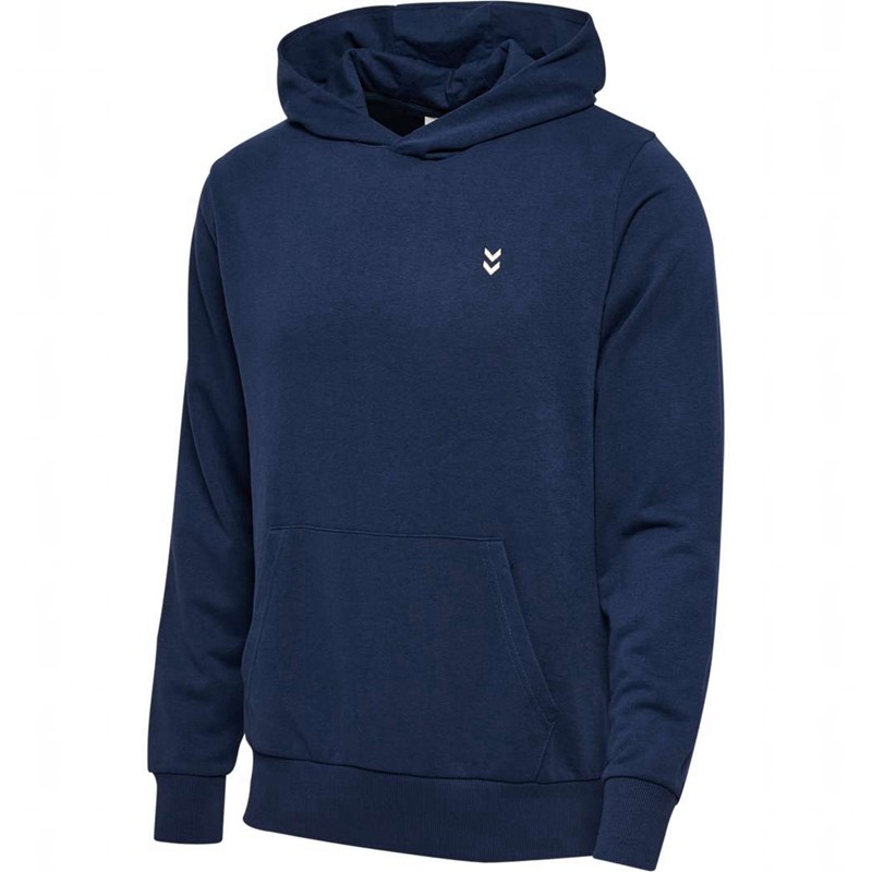 Pánské Mikina s Kapucí Hummel Pulse Sweat Tmavě Blankyt | 410809-054