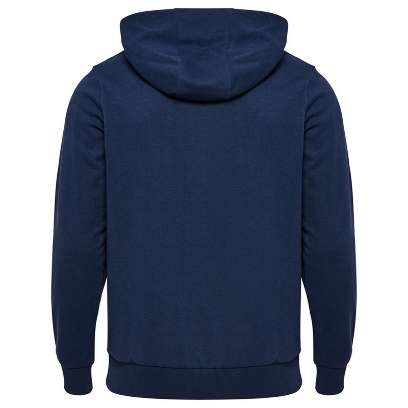 Pánské Mikina s Kapucí Hummel Pulse Sweat Tmavě Blankyt | 410809-054