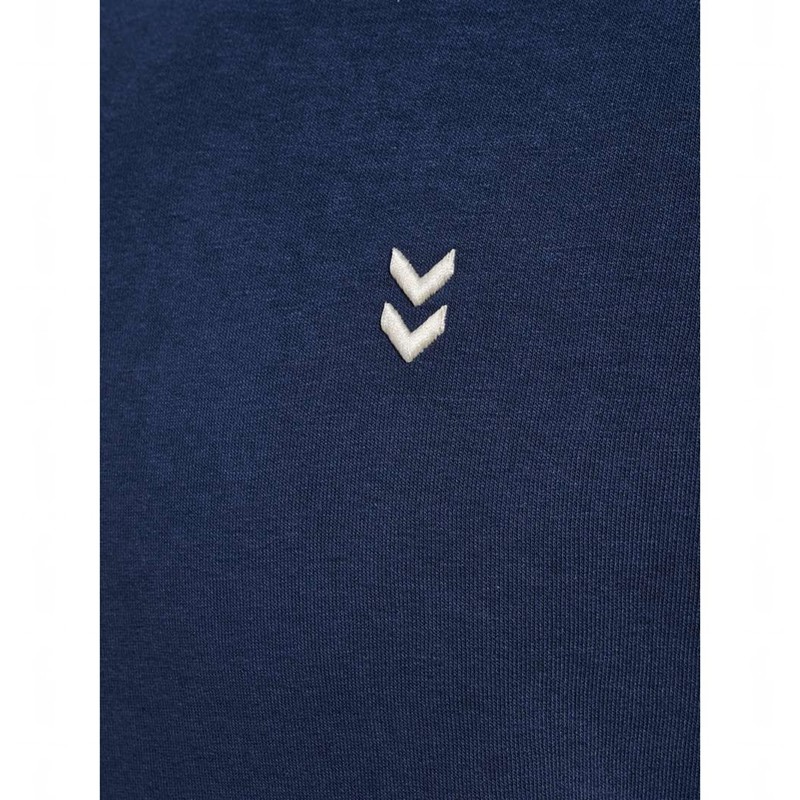 Pánské Mikina s Kapucí Hummel Pulse Sweat Tmavě Blankyt | 410809-054