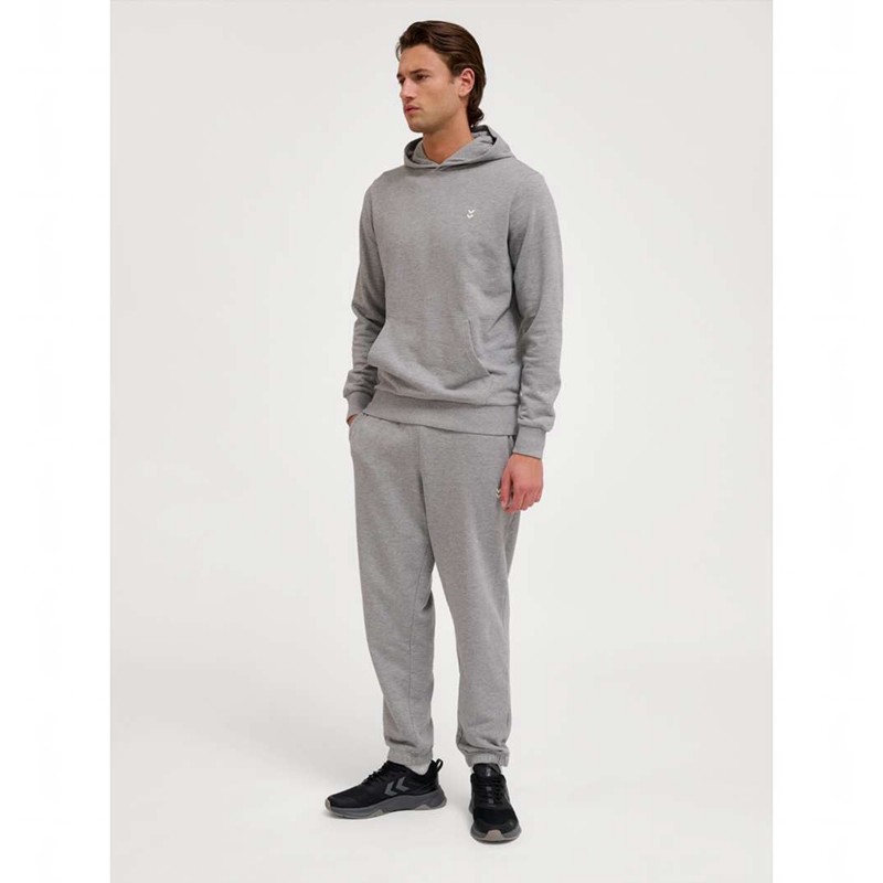 Pánské Mikina s Kapucí Hummel Pulse Sweat Šedé | 408884-071