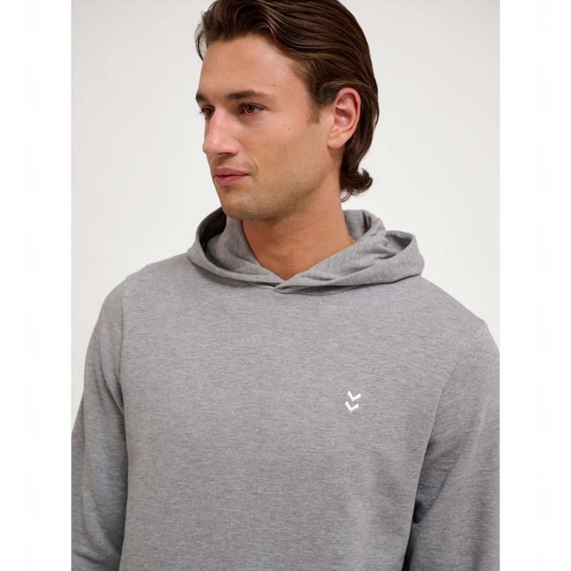 Pánské Mikina s Kapucí Hummel Pulse Sweat Šedé | 408884-071