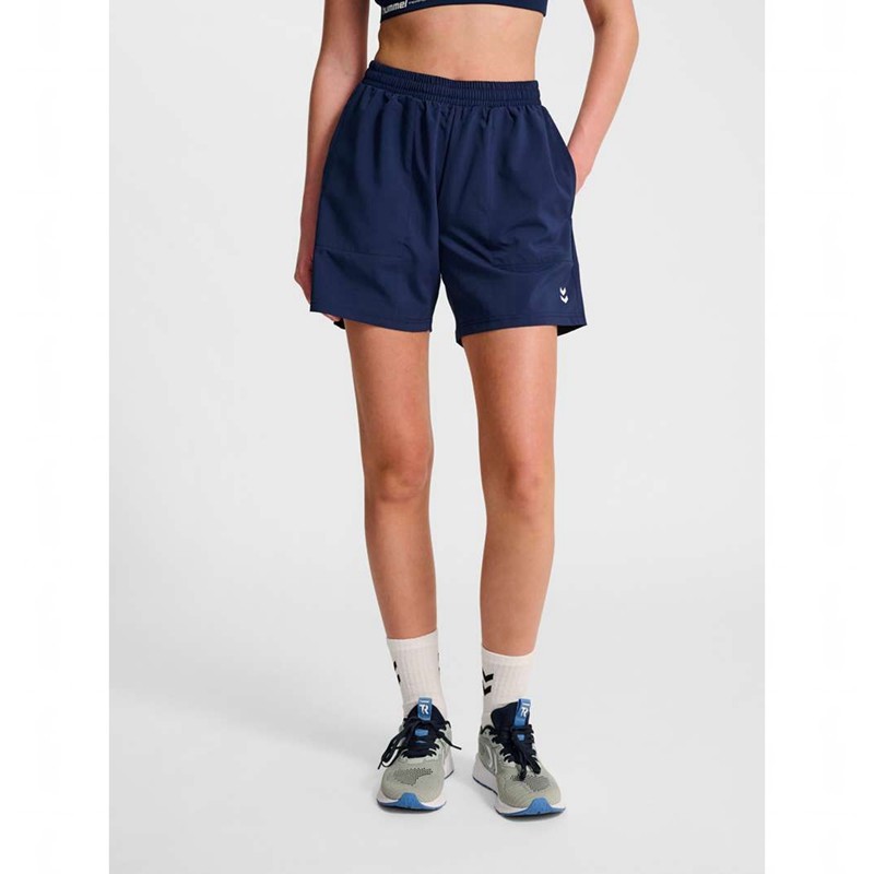Pánské Mikina s Kapucí Hummel Pulse Workout Tmavě Blankyt | 414927-776