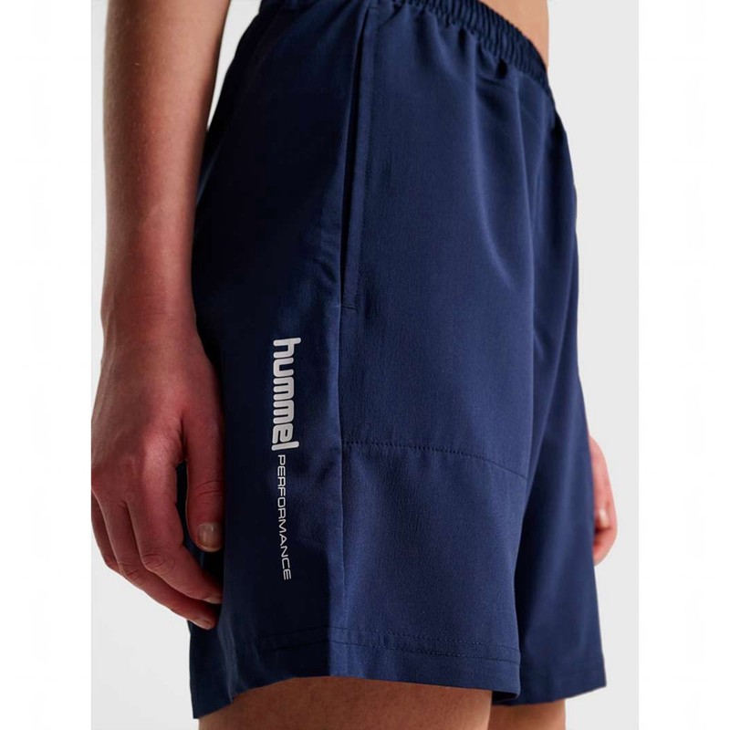 Pánské Mikina s Kapucí Hummel Pulse Workout Tmavě Blankyt | 414927-776