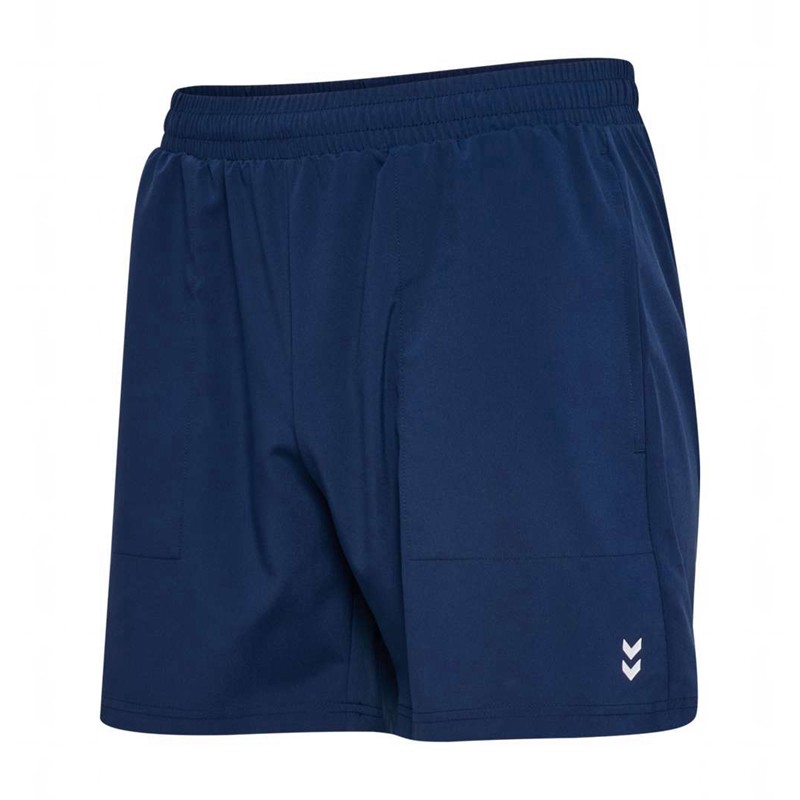 Pánské Mikina s Kapucí Hummel Pulse Workout Tmavě Blankyt | 414927-776
