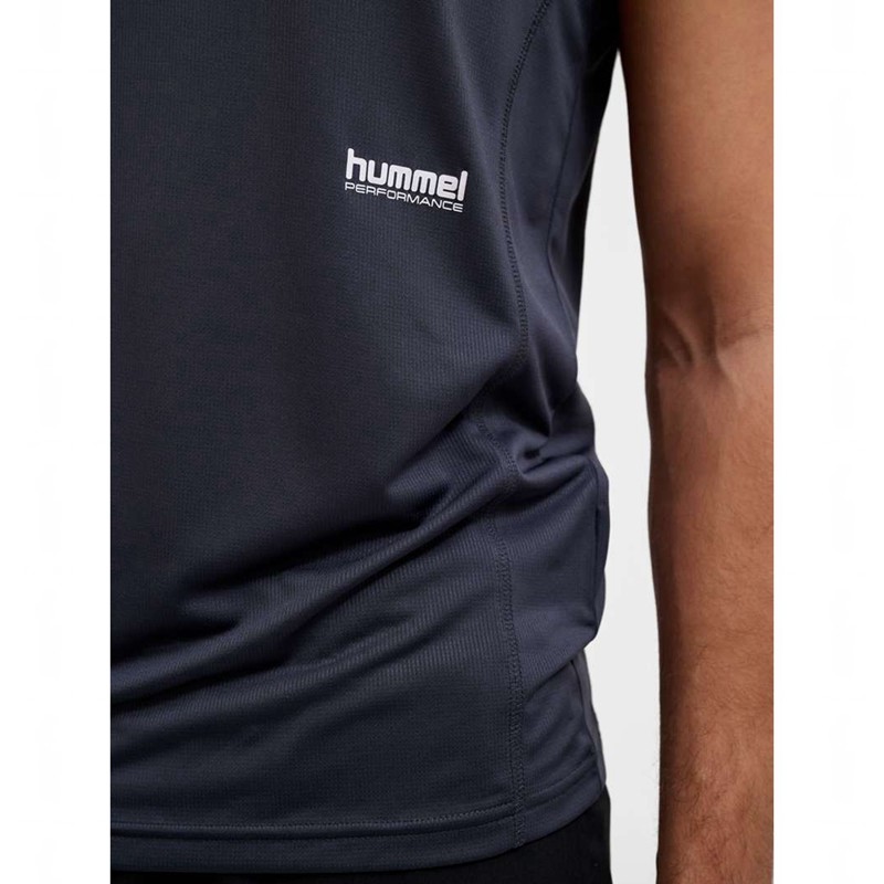 Pánské Mikina s Kapucí Hummel Pulse Workout Černé | 040300-438