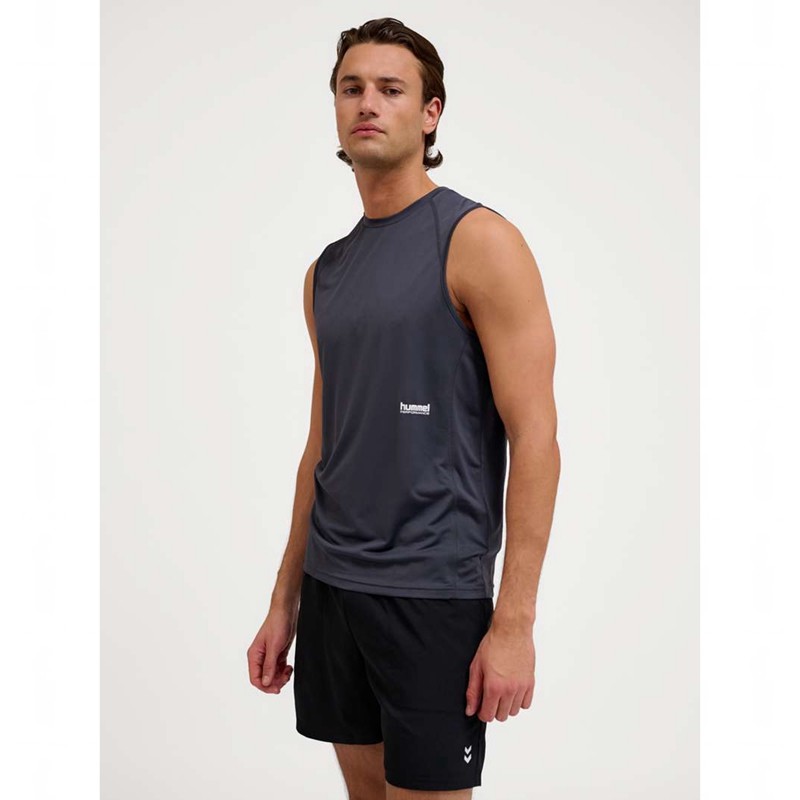 Pánské Mikina s Kapucí Hummel Pulse Workout Černé | 040300-438