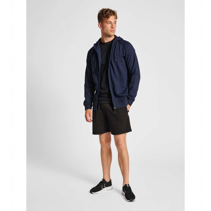 Pánské Mikina s Kapucí Hummel Red Classic Zip Tmavě Blankyt | 663208-636