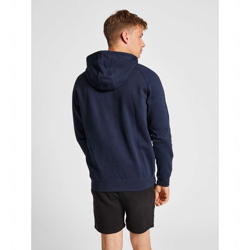 Pánské Mikina s Kapucí Hummel Red Classic Zip Tmavě Blankyt | 663208-636