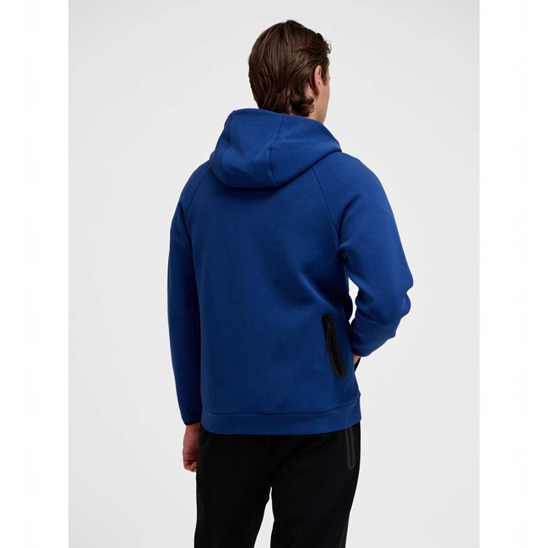 Pánské Mikina s Kapucí Hummel Tech Fleece Regular Zip Blankyt | 776353-913