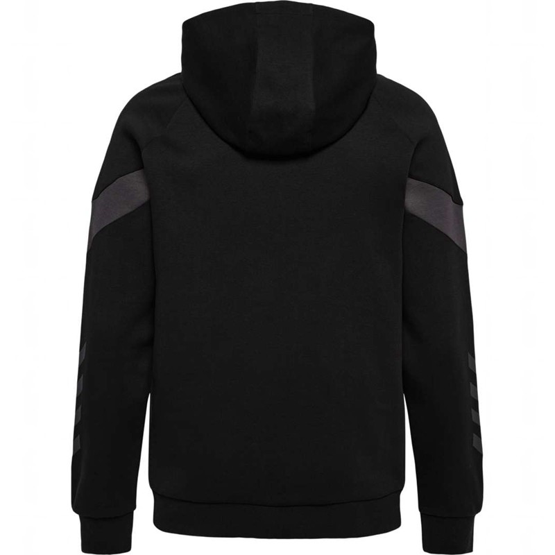 Pánské Mikina s Kapucí Hummel Travel Sweat Černé | 701603-681