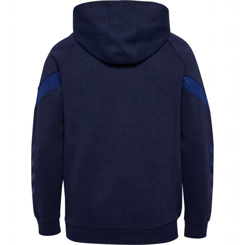 Pánské Mikina s Kapucí Hummel Travel Sweat Tmavě Blankyt | 357632-416