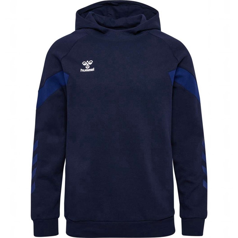 Pánské Mikina s Kapucí Hummel Travel Sweat Tmavě Blankyt | 357632-416