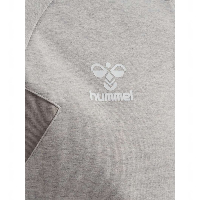 Pánské Mikina s Kapucí Hummel Travel Zip Šedé | 301772-858