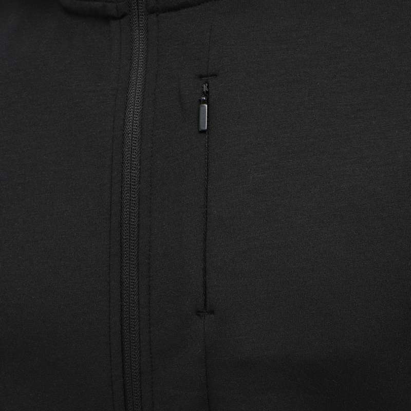Pánské Mikina s Kapucí Hummel Tropper Zip Černé | 515382-621