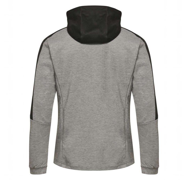 Pánské Mikina s Kapucí Hummel Tropper Zip Šedé | 137600-703